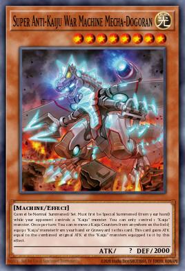 Super Máquina de Guerra Anti-Kaiju Mecha Dogoran — 2017 Mega-Tin Mega Pack EN047