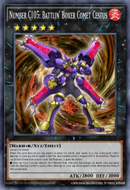 Número C105: Boxeador Obstinado Cometa Cestus — 2014 Mega-Tin Mega Pack EN029
