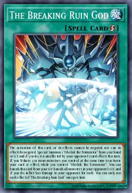O Transgressor Deus da Ruína — 2022 Tin of the Pharaoh's Gods EN274