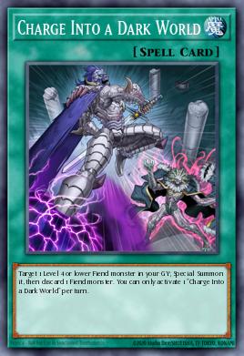 Investida ao Mundo Negro — Structure Deck: Dark World EN028