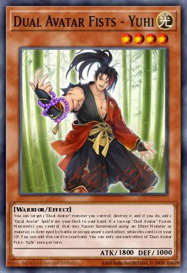 Punhos dos Dois Avatares - Yuhi — Phantom Rage Premiere! promotional card EN014