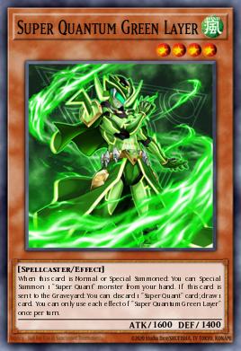 Camada Verde Super Quantum — Wing Raiders EN031