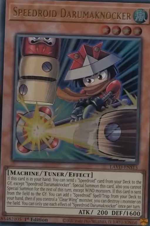 Speedroid Darumaknocker — Legendary Arc-V Decks ENS15