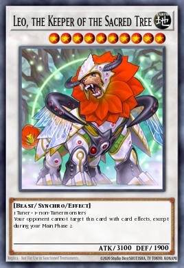 Leo, o Protetor da Árvore Sagrada — Legendary Hero Decks ENB33