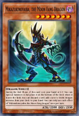 Mikazukinoyaiba, the Moon Fang Dragon — 2025 Mega-Pack Tin EN346