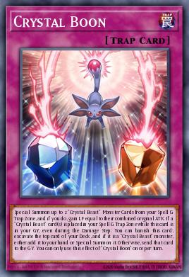 Dádiva Cristalina — Structure Deck: Legend of the Crystal Beasts EN032