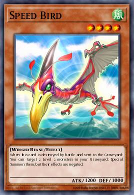 Speed Bird — Starter Deck: Dawn of the Xyz EN008