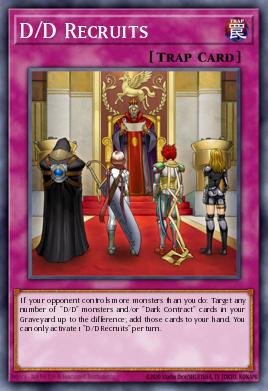 D/D Recrutas — Pendulum Domination Structure Deck EN033