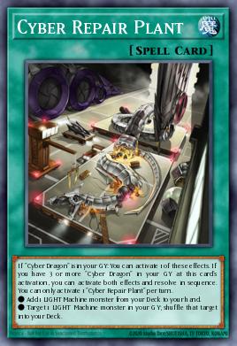 Usina de Reparos Cibernética — Legendary Duelists: White Dragon Abyss EN021