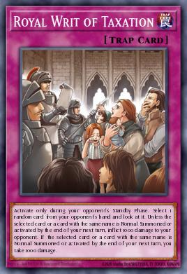 Royal Writ of Taxation — Power of the Duelist EN054