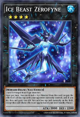Besta Gélida Zerofyne — Lord of the Tachyon Galaxy Sneak Peek Participation Card EN049