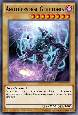 Anotherverse Gluttonia — Yu-Gi-Oh! Championship Series 2023 prize card EN014