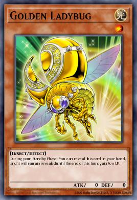 Joaninha Dourada — Speed Duel Tournament Pack 3 EN017