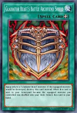 Escudo Archdemônio de Batalha das Feras Gladiadoras — Phantom Darkness: Special Edition EN060