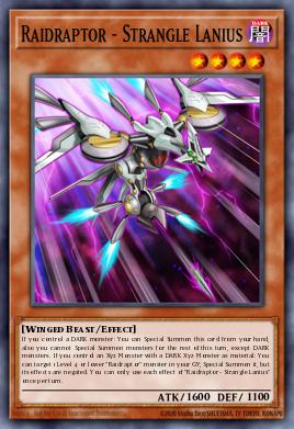 Ataqueraptor - Lanius Estrangulador — Phantom Rage Premiere! promotional card EN005