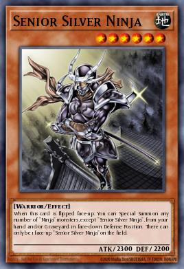 Senior Silver Ninja — Photon Shockwave Sneak Peek Participation Card EN031