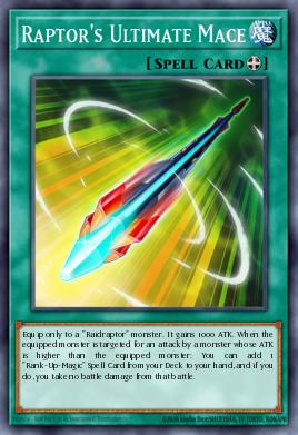 Maça Definitiva do Raptor — Dimension of Chaos: Special Edition EN055