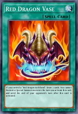 Vaso do Dragão Vermelho — Legendary Collection 5D's Mega Pack EN077