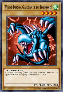 Dragão Alado, Guardião da Fortaleza Nº1 — Starter Deck: Yugi Evolution 004