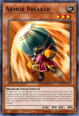 Quebrador de Armadura — Duelist Pack: Jaden Yuki 3 EN009