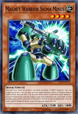 Magnet Warrior Sigma Minus — Burst Protocol EN006