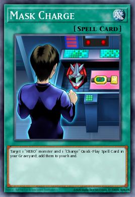 Carregar Máscara — HERO Strike Structure Deck EN021