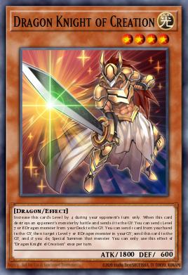 Cavaleiro Dragão da Criação — Rise of the True Dragons Structure Deck EN002