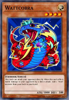 Wattcobra — Photon Shockwave Sneak Peek Participation Card EN028