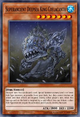 Superancient Deepsea King Coelacanth — Phantom Darkness: Special Edition EN034
