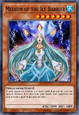 Médium da Barreira de Gelo — Structure Deck: Freezing Chains EN016