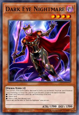 Pesadelo de Olho Negro — Lightning Overdrive Premiere! promotional card EN027