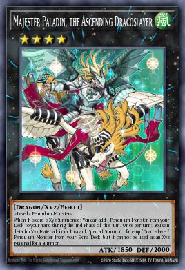 Paladino Majestro, o Dracossassino Ascendente — Dimension of Chaos: Special Edition EN052
