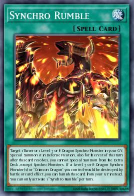 Synchro Rumble — Legendary 5D's Decks ENY22