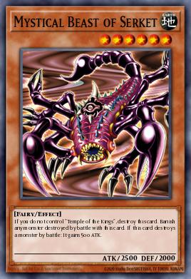 Besta Mística de Serket — Structure Deck: Marik (TCG) EN037