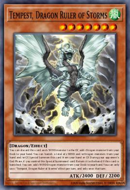 Temporal, Dragão Soberano das Tempestades — Mystic Fighters EN045