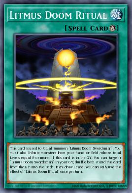 Ritual da Condenação Tornassol — Battles of Legend: Relentless Revenge EN014