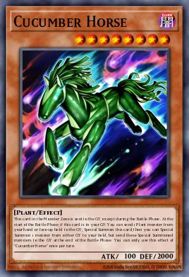 Cucumber Horse — Darkwing Blast EN036