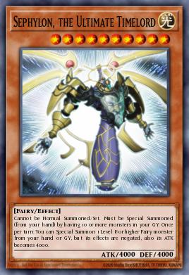 Sephylon, o Senhor do Tempo Definitivo — Legendary Collection 5D's Mega Pack EN229