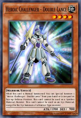Desafiante Heroico - Lanças Duplas — Return of the Duelist: Special Edition EN008