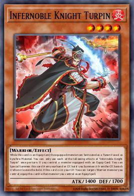 Infernoble Knight Turpin — Duelist Nexus EN014