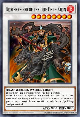 Irmandade do Punho de Fogo - Qilin — 2014 Mega-Tin Mega Pack EN094