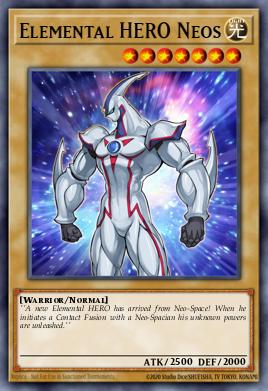 Elemental HERO Neos — HERO Strike Structure Deck EN007