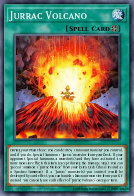 Jurrac Volcano — Battles of Legend: Monster Mayhem EN019