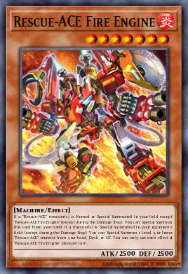Rescue-ACE Fire Engine — Amazing Defenders EN006