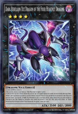 Dark Rebellion Xyz Dragon, Four Heavenly Dragons