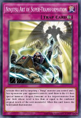 A Arte de Super Transformação Ninjitsu — OTS Tournament Pack 2 EN026
