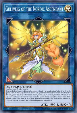 Gullveig do Ascendente Nórdico — Legendary Hero Decks ENB00