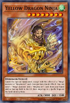 Ninja do Dragão Amarelo — Shadows in Valhalla EN013
