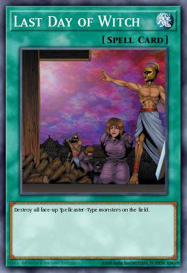 Último Dia da Bruxa — Duelist League Series 9 participation card EN001