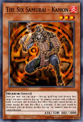 Os Seis Samurais - Kamon — Gold Series 2009 EN018